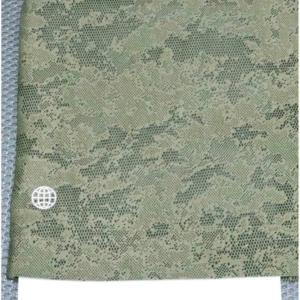 Adidas Green Vented Camo Polyester Golf ‎ Polo Shirt AD4001 Mens Size XL
